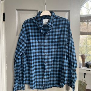 Goodfellow Plaid Button Up Size XL